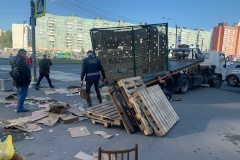 Изъяли транспортное средство: специалисты Комитета провели рейд по ликвидации незаконной торговли
