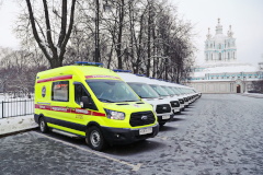 Город закупил новые автомобили скорой помощи