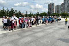 В парке Героев-Пожарных состоялась Спартакиада летних оздоровительных лагерей Фрунзенского района (I смена)