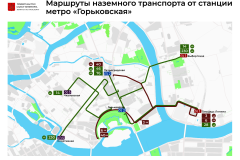 С 21 октября в связи с капитальным ремонтом эскалатора будет изменен режим работы вестибюля станции метро «Горьковская»