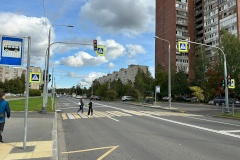 В Красногвардейском районе появились новые светофоры