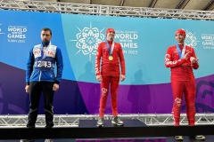 Петербуржец стал двукратным серебряным призёром Всемирных зимних играх Специальной Олимпиады
