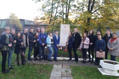 Преподаватели и студенты Техникума железнодорожного транспорта провели акцию благоустройства