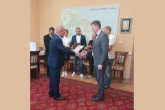 Глава района встретился с волонтёрами, которые вернулись из зоны специальной военной операции