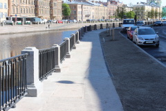 Завершен капитальный ремонт на набережной канала Грибоедова у дома 152