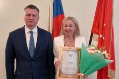 В администрации Петродворцового района поблагодарили участников подготовки празднования Дня Победы