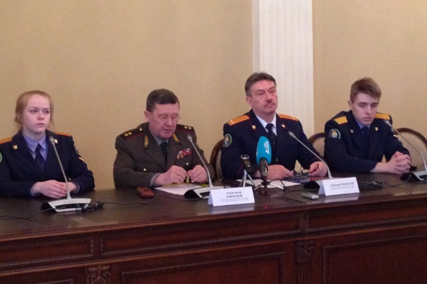 Пресс-конференция, посвященная набору в Санкт‑Петербургский кадетский корпус Следственного комитета Российской Федерации