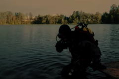 На Охтинском разливе рядом с Охтинской плотиной провели водолазное обследование дна: здесь планируется открытие сап-станции Центра спорта Красногвардейского района