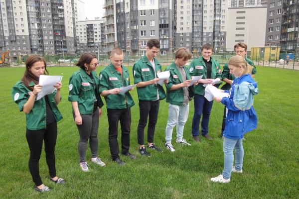 Студентам стройотряда «Молоток» присвоен квалификационный разряд по строительной профессии 