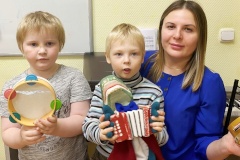 В социальной гостинице для несовершеннолетних прошел праздник «Душою молоды всегда!»