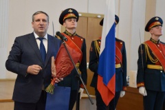В администрации Центрального района поздравили сотрудников полиции с профессиональным днем