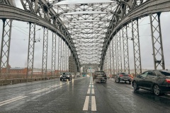 Ремонт на Большеохтинском мосту в Красногвардейском районе завершен