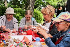 Фолк пикник собрал петербуржцев в Московском парке Победы