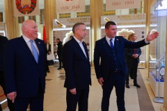 Александр Беглов посетил павильон Республики Беларусь на ВДНХ