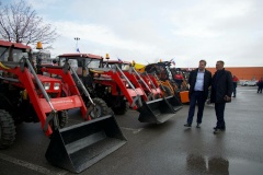 Смотр уборочной техники прошел в Московском районе
