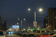 Александр Беглов: Модернизация освещения двухкилометрового участка улицы Савушкина стала важной частью системной работы по совершенствованию городской инфраструктуры