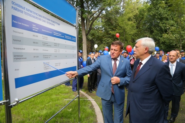 Реконструкция в Центральном и Адмиралтейском районах завершена