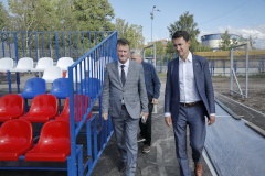 В Авиагородке завершается основной этап реконструкции стадиона
