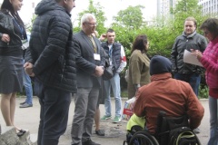 В рамках общегородской акции "Доступный город - 2019" была проведена гражданская инспекция во Фрунзенском районе