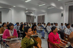 Петербургские эксперты провели первую очную лекцию иностранных спикеров в Дипломатической академии Мьянмы