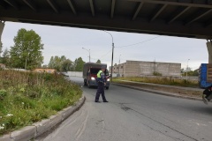 Перевозчиков отходов проверили сразу в двух районах Петербурга