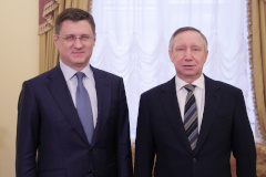 Александр Беглов и Александр Новак обсудили подготовку к Мировому энергетическому конгрессу