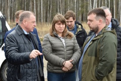 Полигон «Красный Бор» посетил вице-губернатор Петербурга Михаил Кучерявый