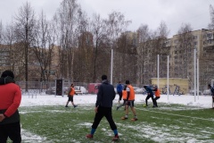 В Выборгском районе состоялся отборочный этап спортивной лиги дворового спорта по футболу