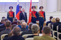 В Смольном наградили представителей дорожно-строительной отрасли