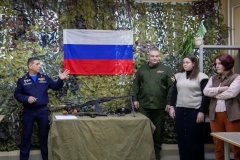 В новом военно-патриотическом клубе «ZOV» стартовал первый поток курса