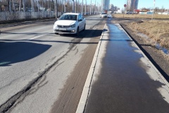 На Рябовском шоссе начинается ремонт дорожного полотна