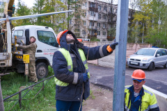 В жилом массиве в Ульянке будут установлены 625 светильников нового поколения