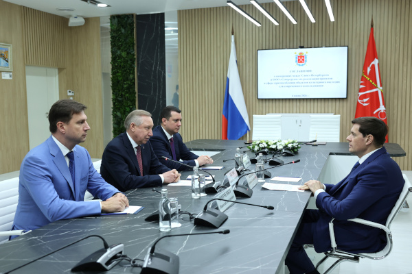 Подписание соглашения о намерениях между Санкт‑Петербургом  и ООО «Севергрупп» по реализации проектов в сфере приспособления объектов культурного наследия для современного использования»