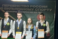 Петербургские бильярдисты отличились на первенстве России