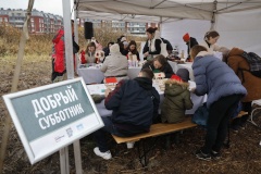 В районе прошел «Добрый субботник»