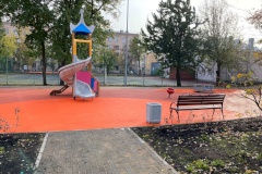 Завершены работы по благоустройству на улице Трефолева