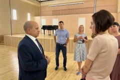 Виктор Полунин посетил учреждения молодёжной политики и спорта