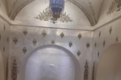 Завершена реставрация очередных интерьеров Юсуповского дворца: Будуара с серебряным альковом, Спальни Ирины Юсуповой, Комнаты для драгоценностей, Бассейна Феликса Юсупова, Буфетной при театре, а также Садового павильона
