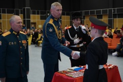 В 475 школе Выборгского района прошло посвящение в кадеты и юнармейцы