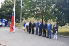 В Невском районе отметили День Государственного флага Российской Федерации