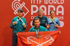 Параспортсмены из Красногвардейского снова возвращаются с международного турнира с медалями, на троих у них: два «золота», два «серебра» и «бронза»
