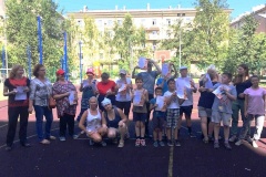 День физкультурника с ПМК «Заря» и Центром социальной реабилитации инвалидов и детей-инвалидов Кировского района