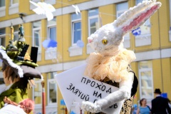 В школе № 303 им. Фридриха Шиллера Фрунзенского района прошёл традиционный районный фестиваль "Биеннале – 2025"