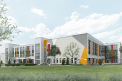 В поселке Стрельна стартовало возведение школы на 875 мест