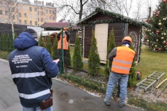 В Центральном районе проводятся мероприятия по освобождению незаконно занятого участка площадью 650 квадратных метров