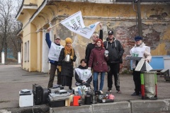 В Кронштадте участники акции «Электровесна» сдали старую технику в переработку