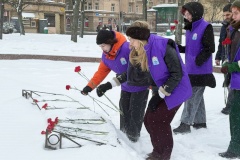 В честь Дня защитника Отечества в Кировском районе прошли памятные церемонии возложения цветов