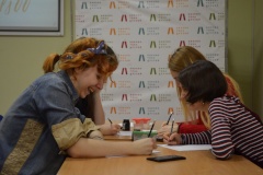 Искусству каллиграфии учились в библиотеке