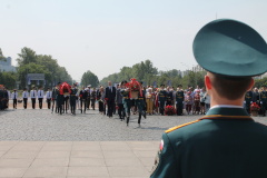 В День памяти и скорби на площади Победы прошла церемония возложения цветов к Монументу героическим защитникам Ленинграда