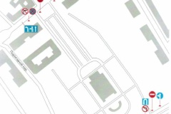 Закрытие движения транспорта на Пионерской площади в период с 7.12.13 по 19.01.13